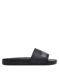 Klapki LOVE MOSCHINO JA28122G0MI13000 Czarny ze sklepu eobuwie.pl w kategorii Klapki damskie - zdjęcie 184196420
