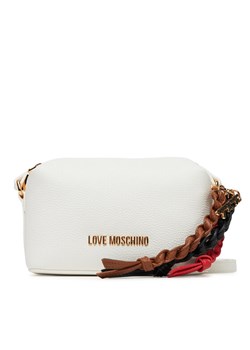 Torebka LOVE MOSCHINO JC4307PP0MK1110A Biały ze sklepu eobuwie.pl w kategorii Listonoszki - zdjęcie 184196424