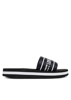 Klapki LOVE MOSCHINO JA28334G0MIX6000 Czarny ze sklepu eobuwie.pl w kategorii Klapki damskie - zdjęcie 184196431