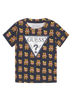 Guess T-Shirt H1YT00 K6YW1 Czarny Regular Fit ze sklepu MODIVO w kategorii T-shirty chłopięce - zdjęcie 184197002