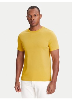 United Colors Of Benetton T-Shirt 3U53J1F15 Żółty Regular Fit ze sklepu MODIVO w kategorii T-shirty męskie - zdjęcie 184197114