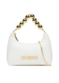 LOVE MOSCHINO Torebka JC4252PP0MKS0100 Biały ze sklepu MODIVO w kategorii Kopertówki - zdjęcie 184197124