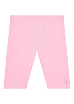 United Colors Of Benetton Legginsy 3MT1GF01M Różowy Slim Fit ze sklepu MODIVO w kategorii Spodenki dziewczęce - zdjęcie 184197132