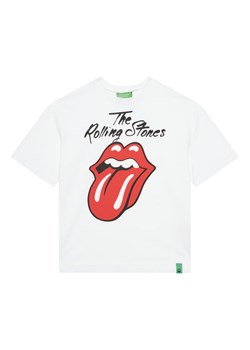 United Colors Of Benetton T-Shirt 3I1XC10NV Biały Relaxed Fit ze sklepu MODIVO w kategorii T-shirty chłopięce - zdjęcie 184197160