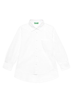 United Colors Of Benetton Koszula 5EW7CQ044 Biały Oversize ze sklepu MODIVO w kategorii Koszule chłopięce - zdjęcie 184197183