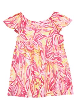 United Colors Of Benetton Sukienka letnia 34VAGV010 Różowy Relaxed Fit ze sklepu MODIVO w kategorii Sukienki dziewczęce - zdjęcie 184199592