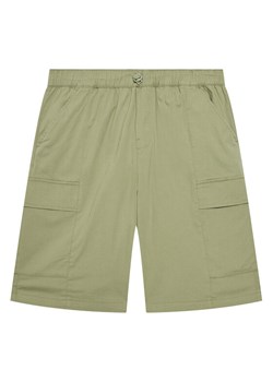 United Colors Of Benetton Szorty materiałowe 4L2VC9046 Zielony Regular Fit ze sklepu MODIVO w kategorii Spodenki chłopięce - zdjęcie 184199600