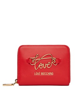 LOVE MOSCHINO Mały Portfel Damski JC5734PP0MKG0500 Czerwony ze sklepu MODIVO w kategorii Portfele damskie - zdjęcie 184199653