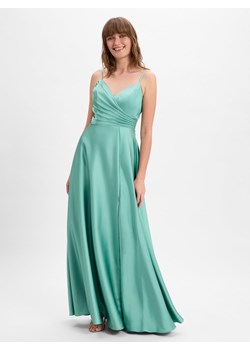 Laona Damska sukienka wieczorowa Kobiety szmaragdowy jednolity ze sklepu vangraaf w kategorii Sukienki - zdjęcie 184200211