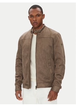 Guess Kurtka przejściowa M5YL02 W0252 Zielony Regular Fit ze sklepu MODIVO w kategorii Kurtki męskie - zdjęcie 184200984