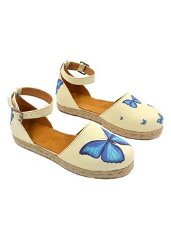 Calceo Espadryle w kolorze jasnożółtym ze wzorem ze sklepu Limango Polska w kategorii Espadryle damskie - zdjęcie 184201222