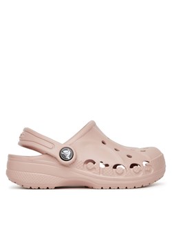 Klapki Crocs BAYA CLOG K 207013-6TY Różowy ze sklepu eobuwie.pl w kategorii Klapki dziecięce - zdjęcie 184201403
