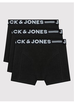 Jack&Jones Junior Komplet 3 par bokserek Sense 12149293 Czarny ze sklepu MODIVO w kategorii Majtki dziecięce - zdjęcie 184201813
