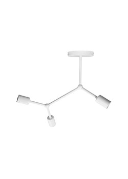 Biała lampa sufitowa do salonu MOLOKO 3 punktowa ze sklepu Lysne w kategorii Lampy sufitowe - zdjęcie 184201953
