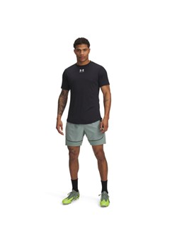 Męskie spodenki treningowe Under Armour UA M\'s Challenger Pro Train Short - zielone ze sklepu Sportstylestory.com w kategorii Spodenki męskie - zdjęcie 184202340