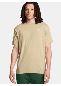 Under Armour Koszulka &quot;Sport Style&quot; w kolorze beżowym ze sklepu Limango Polska w kategorii T-shirty męskie - zdjęcie 184202472