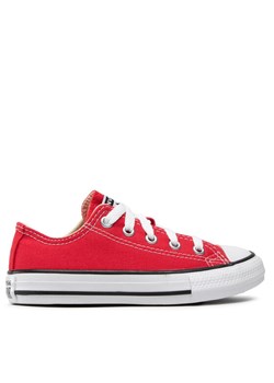 Trampki Converse Chuck Taylor All Star Ox 3J236 Czerwony ze sklepu eobuwie.pl w kategorii Trampki dziecięce - zdjęcie 184203854