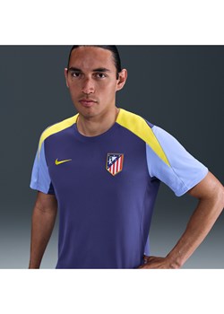 Męska koszulka piłkarska z krótkim rękawem Nike Dri-FIT Atlético Madryt Strike - Fiolet ze sklepu Nike poland w kategorii T-shirty męskie - zdjęcie 184204000