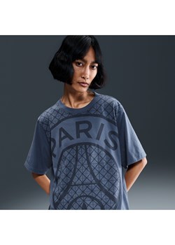 Damski T-shirt piłkarski z sezonowym nadrukiem Nike Paris Saint-Germain - Niebieski ze sklepu Nike poland w kategorii Bluzki damskie - zdjęcie 184204013