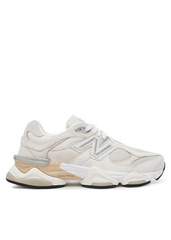 New Balance Sneakersy U9060WHT Beżowy ze sklepu MODIVO w kategorii Buty sportowe damskie - zdjęcie 184205002