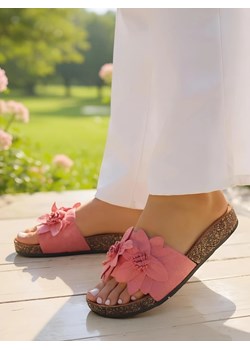 Royalfashion Klapki damskie z kwiatuszkami Foules ze sklepu royalfashion.pl w kategorii Klapki damskie - zdjęcie 184205261
