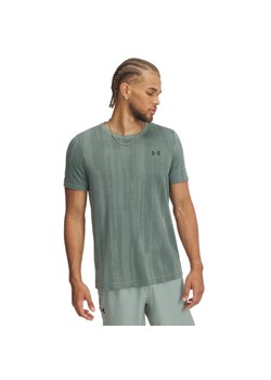 Męska koszulka treningowa Under Armour Vanish Seamless Novelty SS - zielona ze sklepu Sportstylestory.com w kategorii T-shirty męskie - zdjęcie 184205622