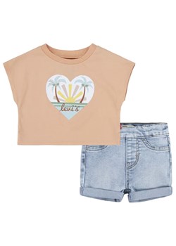 Levi&apos;s Kids 2-częściowy zestaw w kolorze błękitno-pomarańczowym ze sklepu Limango Polska w kategorii Odzież dla niemowląt - zdjęcie 184205930