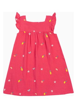 Frugi Sukienka w kolorze różowym ze sklepu Limango Polska w kategorii Sukienki dziewczęce - zdjęcie 184206043