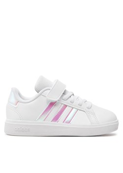 adidas Sneakersy Grand Court 2.0 El C IE3851 Biały ze sklepu MODIVO w kategorii Buty sportowe dziecięce - zdjęcie 184206860