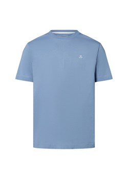 Marc O'Polo Koszulka męska Mężczyźni Bawełna niebieski jednolity ze sklepu vangraaf w kategorii T-shirty męskie - zdjęcie 184208880