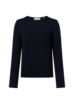 Marc O'Polo Sweter damski z dzianiny Kobiety Bawełna granatowy jednolity - id: 761558-0002-09900 - marki Marc O'Polo - 184208882 Marc O'Polo Sweter damski z dzianiny Kobiety Bawełna granatowy jednolity ze sklepu vangraaf w kategorii Swetry damskie - zdjęcie 184208882