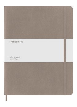 Moleskine Notatnik w kolorze szarobrązowym - 19 x 25 cm ze sklepu Limango Polska w kategorii Akcesoria biurowe - zdjęcie 184209323