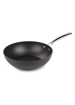 ROSMARINO Patelnia &quot;Diamond&quot; w kolorze szarym do woka  - Ø 28 cm ze sklepu Limango Polska w kategorii Garnki - zdjęcie 184209674