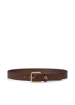 LAUREN RALPH LAUREN Pasek Damski 412942212004 Brązowy ze sklepu MODIVO w kategorii Paski damskie - zdjęcie 184209770