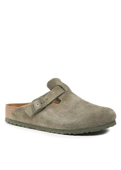 Birkenstock Klapki Boston 1024721 Zielony ze sklepu MODIVO w kategorii Klapki męskie - zdjęcie 184209791