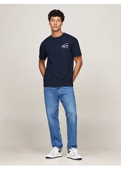 TOMMY JEANS Koszulka w kolorze granatowym ze sklepu Limango Polska w kategorii T-shirty męskie - zdjęcie 184210332