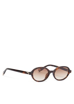 Okulary przeciwsłoneczne Furla Sunglasses WD00154-A.0116-1443S-4-401-20-CN-D Brązowy ze sklepu eobuwie.pl w kategorii Okulary przeciwsłoneczne damskie - zdjęcie 184210630
