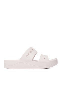 Klapki Crocs BAYA PLATFORM SANDAL 208188-6PI Różowy ze sklepu eobuwie.pl w kategorii Klapki damskie - zdjęcie 184210661