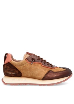 Hiszpańskie sneakersy damskie - HISPANITAS HI254312 BRĄZOWE ze sklepu Tymoteo.pl - sklep obuwniczy w kategorii Buty sportowe damskie - zdjęcie 184211711