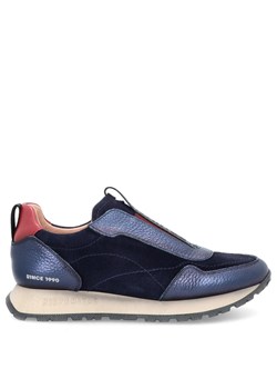 Wsuwane sneakersy damskie - HISPANITAS HI254311 GRANATOWE ze sklepu Tymoteo.pl - sklep obuwniczy w kategorii Buty sportowe damskie - zdjęcie 184211962