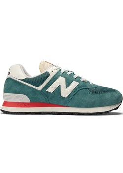 Buty New Balance U574VPG zielone ze sklepu ButyModne.pl w kategorii Buty sportowe męskie - zdjęcie 184212222