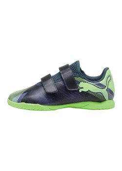 Buty piłkarskie Puma Future 7 Play It V  107956 03 zielone ze sklepu ButyModne.pl w kategorii Buty sportowe dziecięce - zdjęcie 184212264