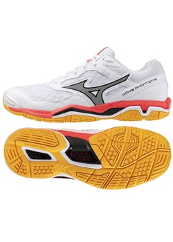 Buty do piłki ręcznej Mizuno Wave Phantom 3 X1GA226098 białe ze sklepu ButyModne.pl w kategorii Buty sportowe męskie - zdjęcie 184212283