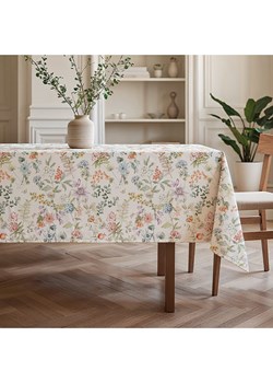 Mint Rugs Obrus &quot;Floral Azahara&quot; w kolorze biało-fioletowo-jasnoróżowym ze sklepu Limango Polska w kategorii Obrusy i bieżniki - zdjęcie 184213304