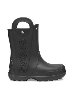 Kalosze Crocs Handle It Rain Boot 210956 Czarny ze sklepu eobuwie.pl w kategorii Kalosze damskie - zdjęcie 184214190