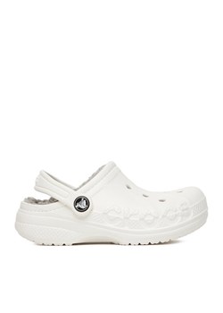 Klapki Crocs C-BAYA LINED CLOG K 207500-11H Biały ze sklepu eobuwie.pl w kategorii Klapki dziecięce - zdjęcie 184214200