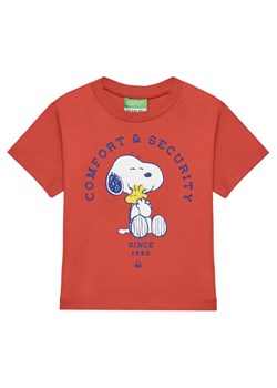 United Colors Of Benetton T-Shirt 3X1SG10IB Czerwony Regular Fit ze sklepu MODIVO w kategorii T-shirty chłopięce - zdjęcie 184214461