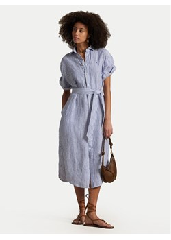 Polo Ralph Lauren Sukienka koszulowa 211965843002 Niebieski Regular Fit ze sklepu MODIVO w kategorii Sukienki - zdjęcie 184214480