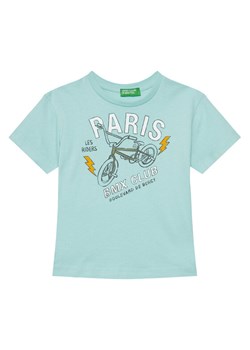United Colors Of Benetton T-Shirt 3I1XG10IJ Zielony Regular Fit ze sklepu MODIVO w kategorii T-shirty chłopięce - zdjęcie 184214484