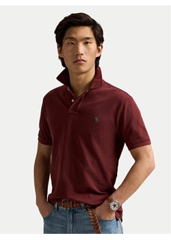 Polo Ralph Lauren Polo 710536856457 Bordowy Slim Fit ze sklepu MODIVO w kategorii T-shirty męskie - zdjęcie 184214504